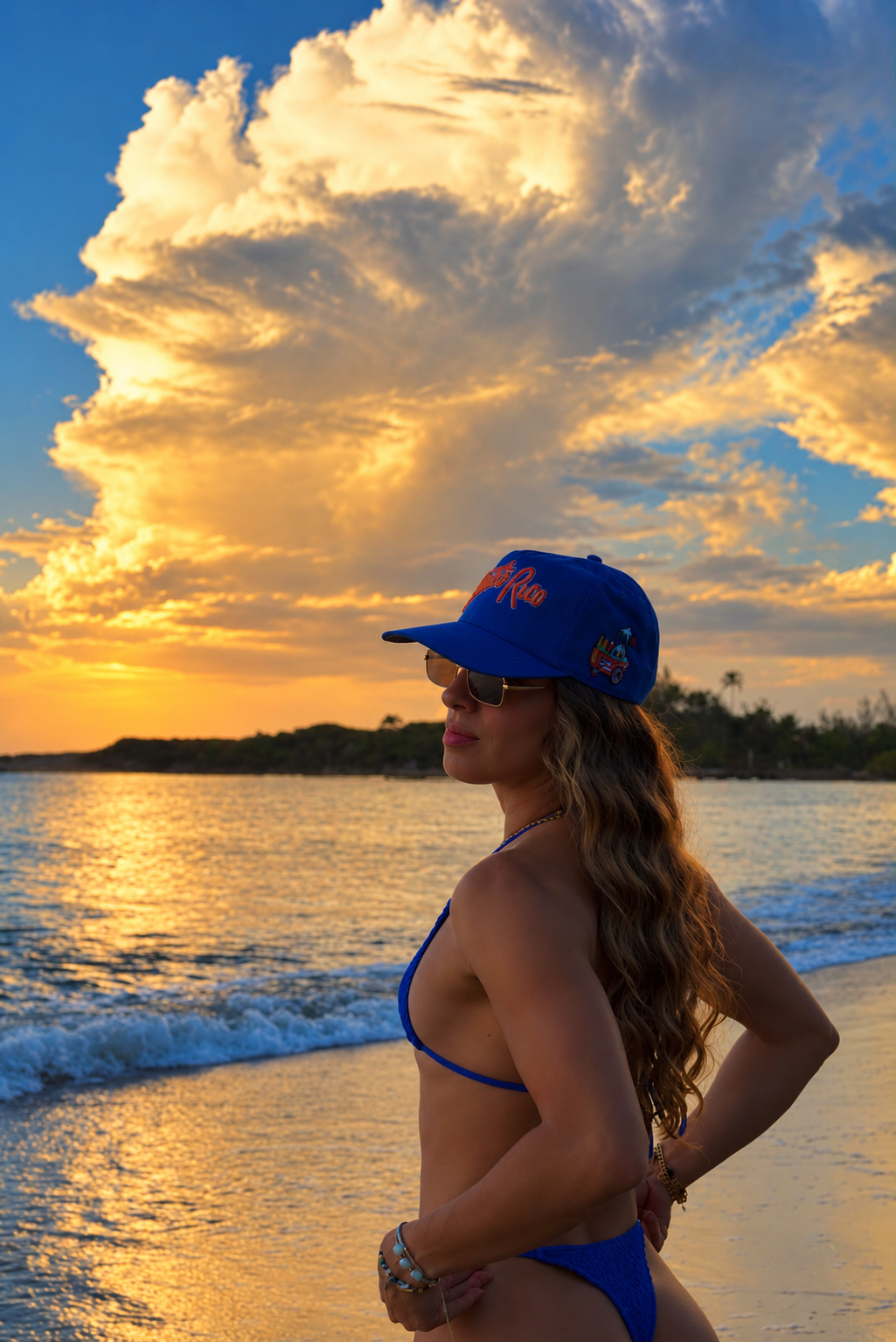 Puerto Rico Classic |  Blue/Orange-Nylon